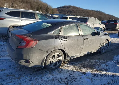 2020 Honda Civic Lx из США, поврежденный, VIN 2HGFC2F61LH500162